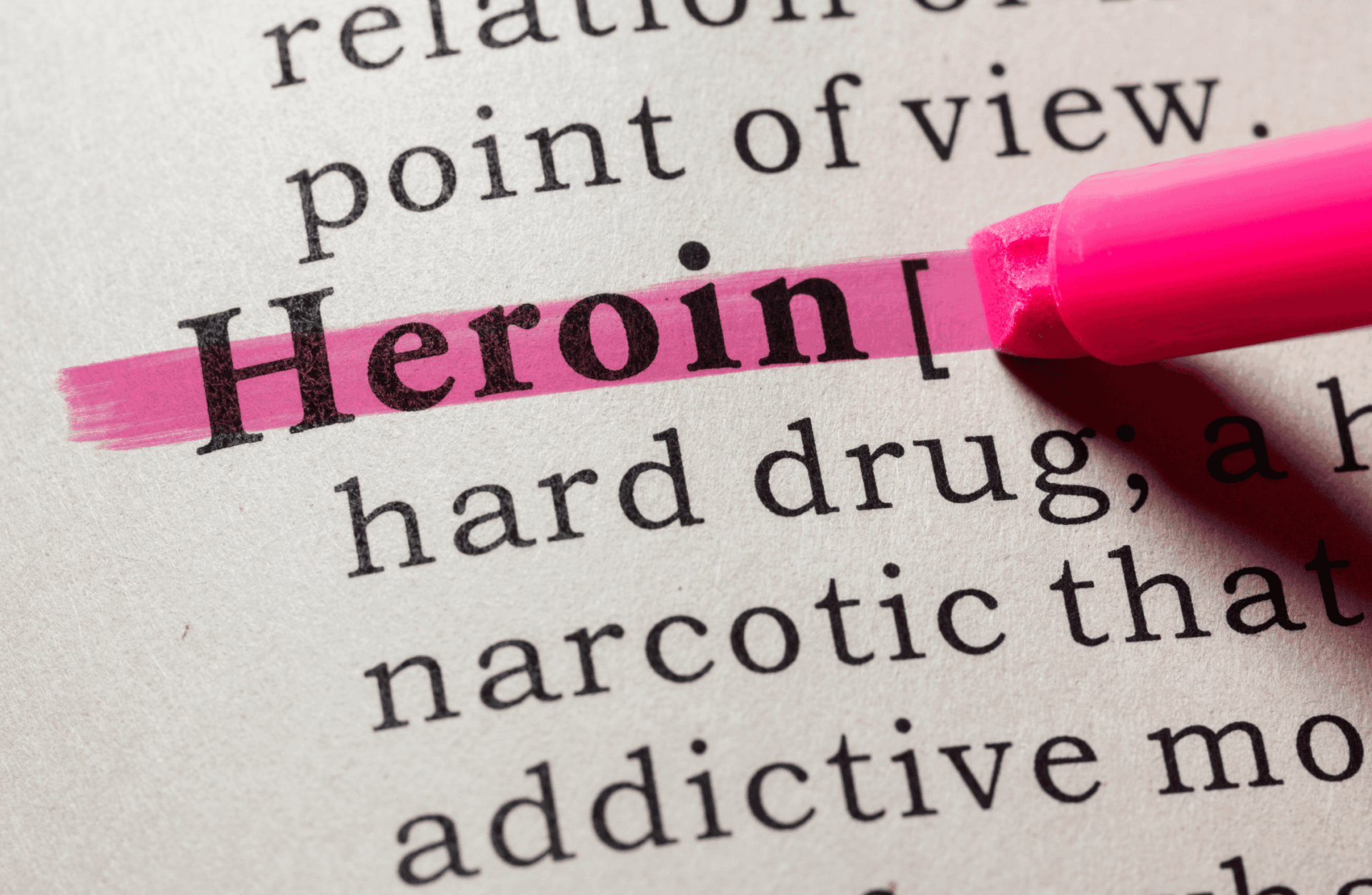 Heroin street names, nicknames & slang terms