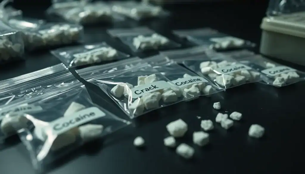 What does crack look like