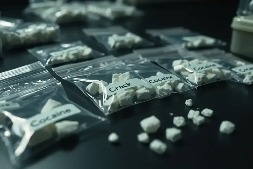 What does crack look like