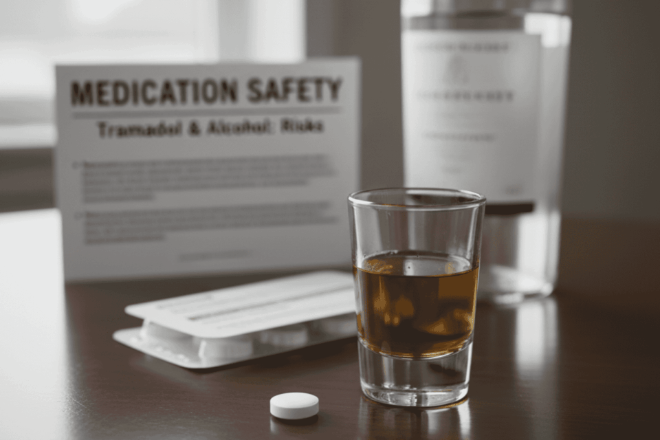 Mixing alcohol while taking tramadol can lead to serious side effects leading to tramadol addiction, eventually requiring a tramadol detox. If you are seeking pain reflief, know mixing tramadol and alcohol is not the answer - as both as central nervous system depressants and taking tramadol while mixing alcohol can be deadly. There is also a greater risk of tramadol overdose or alcohol overdose, which can cause coma or death if immediate medical attention is not received.