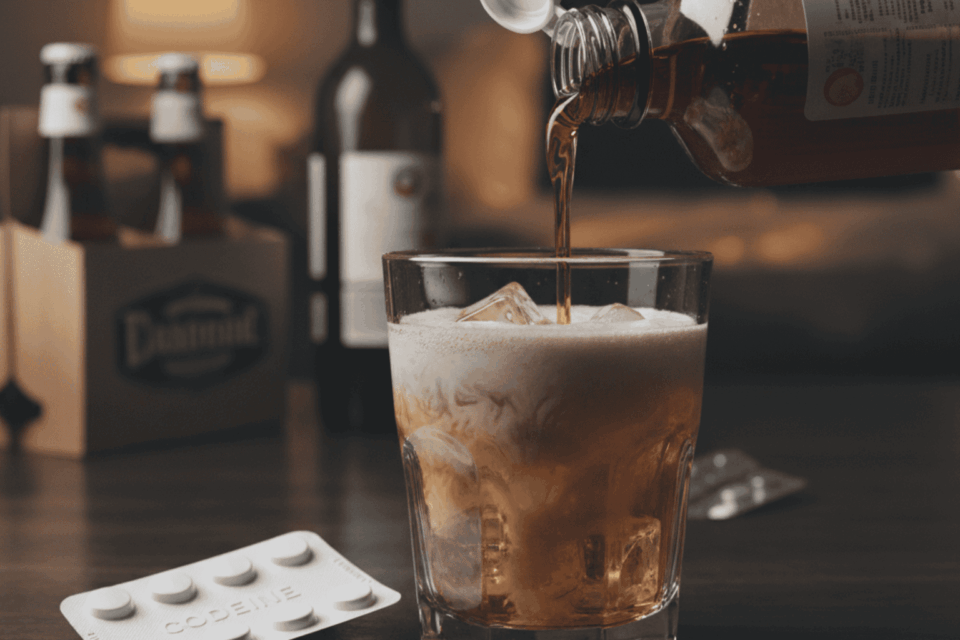 While medication guides do not denounce codeine in itself, mixing alcohol and codeine may lead to adverse side effects including opioid overdose.